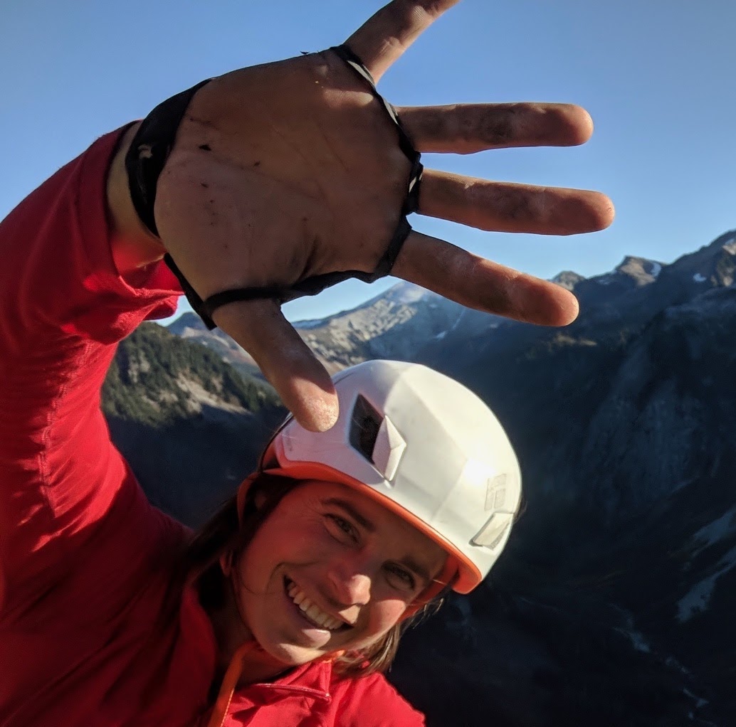On top of Prusik Peak (WA), Sept 2017.